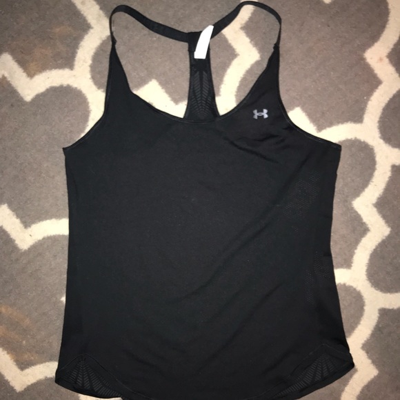 Under Armour Tops - Women’s Under Armour Heat Gear Black Workout Top